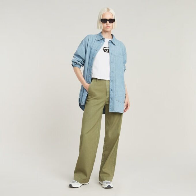 Cropped Logo Relaxed Top Cropped Logo Relaxed Top