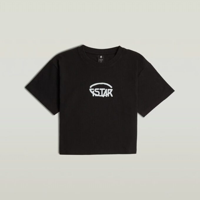 Cropped Logo Relaxed Top Cropped Logo Relaxed Top