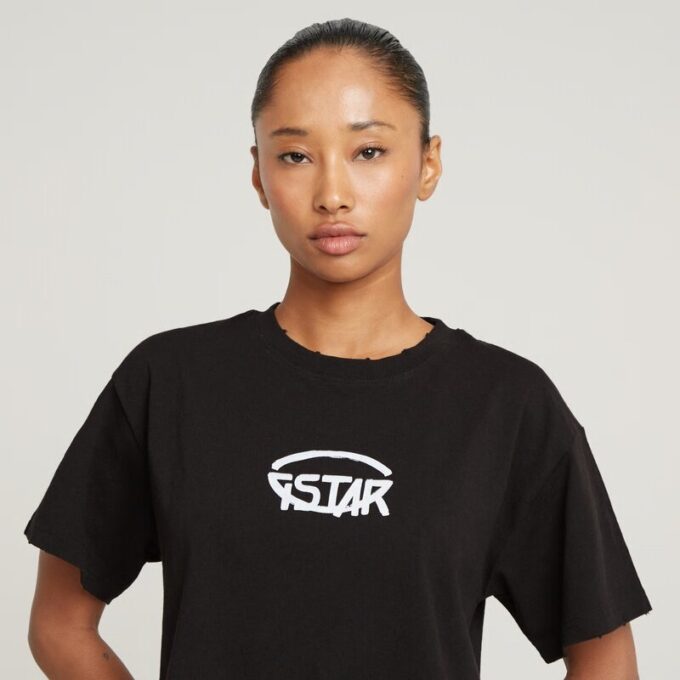 Cropped Logo Relaxed Top Cropped Logo Relaxed Top