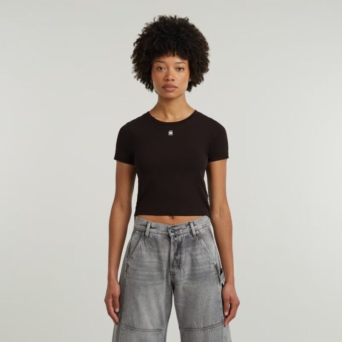 Cropped mini-slanke top Cropped mini-slanke top