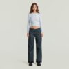 Cropped mock-slim top Cropped mock-slim top