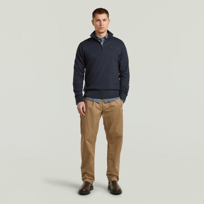 De Olivier – Correct Half Zip Trui De Olivier – Correct Half Zip Trui