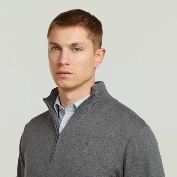 De Olivier – Correct Half Zip Trui De Olivier – Correct Half Zip Trui
