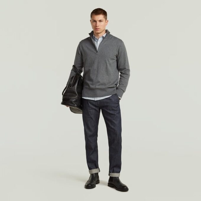 De Olivier – Correct Half Zip Trui De Olivier – Correct Half Zip Trui