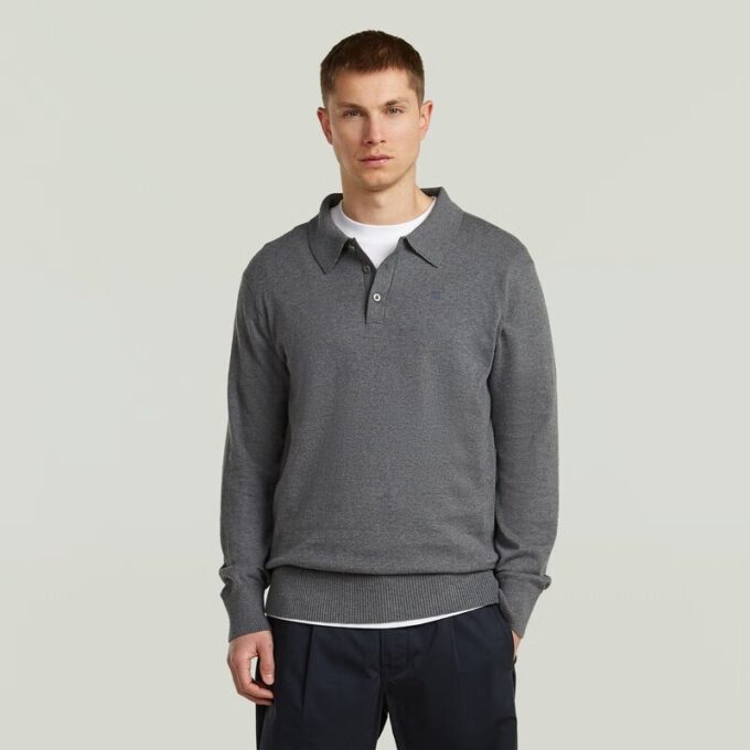 De Willem – Correct Polo Lange Mouw