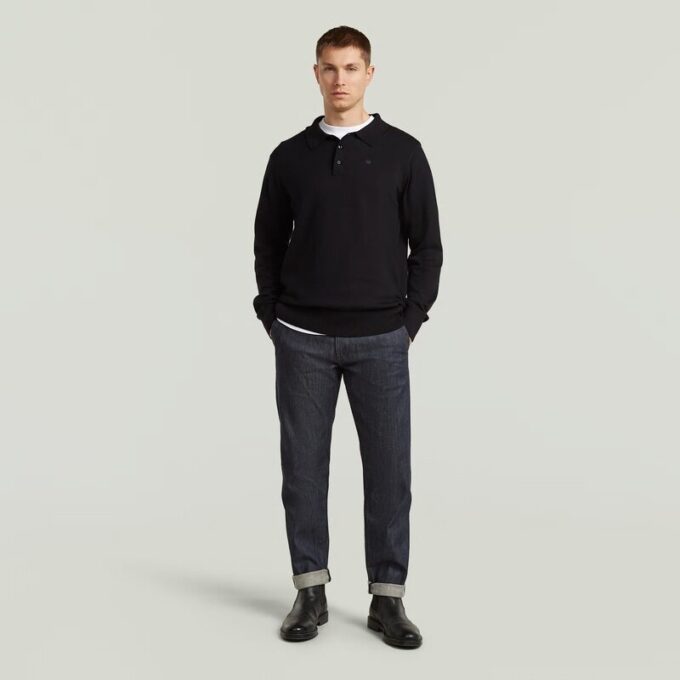 De Willem – Correct Polo Lange Mouw