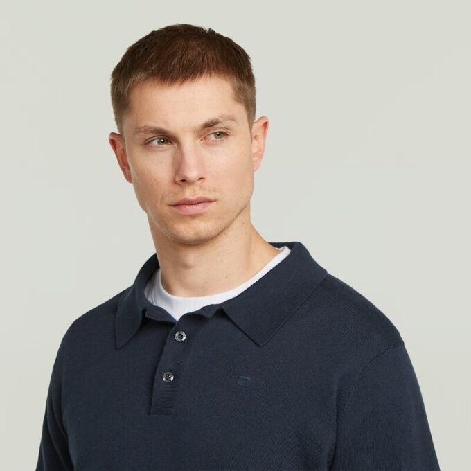 De Willem – Correct Polo Lange Mouw