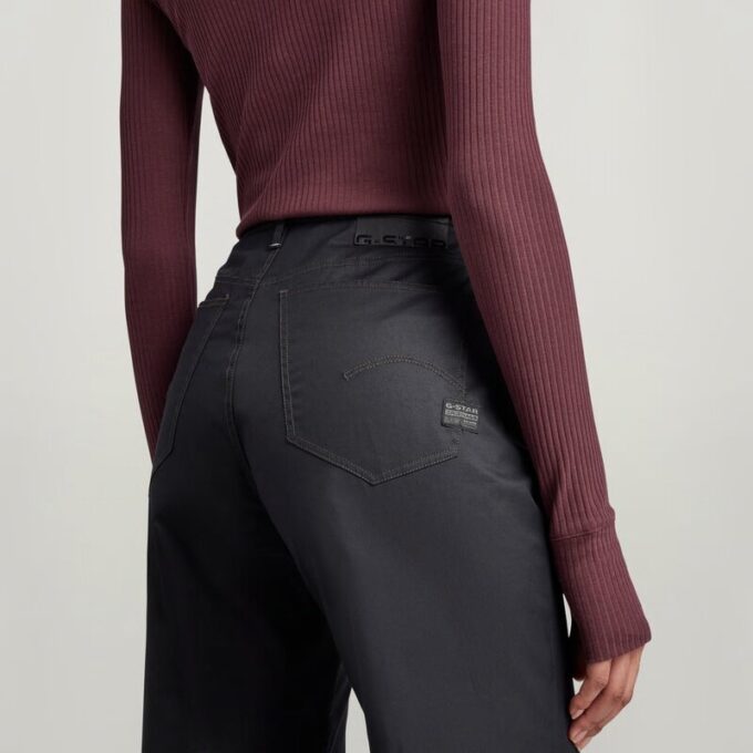 Deck Ultra High Wide Leg Broek Deck Ultra High Wide Leg Broek