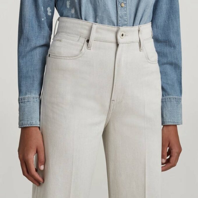Deck Ultra High Wide Leg Jeans