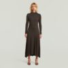 Drape Jersey Jurk Drape Jersey Jurk