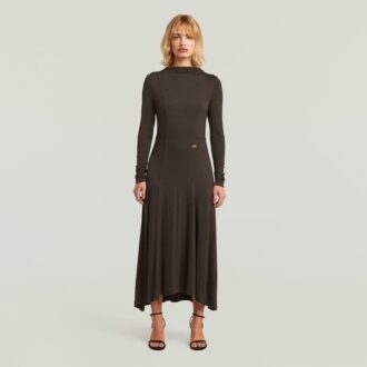 Drape Jersey Jurk