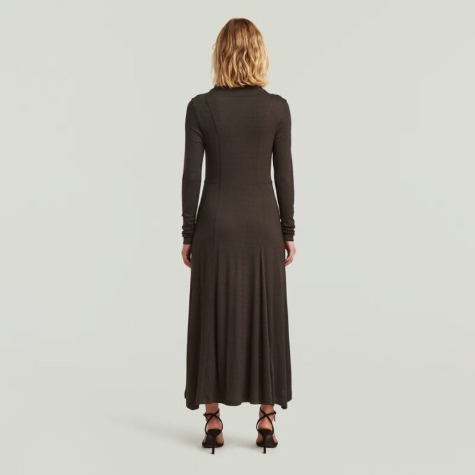 Drape Jersey Jurk Drape Jersey Jurk
