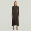 Drape Jersey Jurk Drape Jersey Jurk