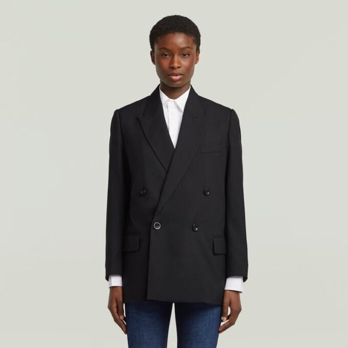 Dubbelrijs blazer