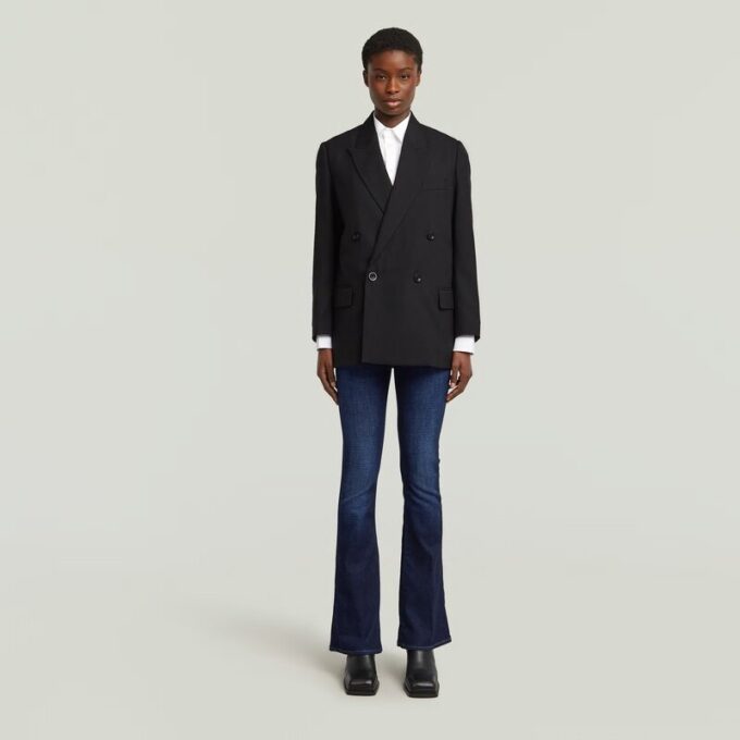 Dubbelrijs blazer