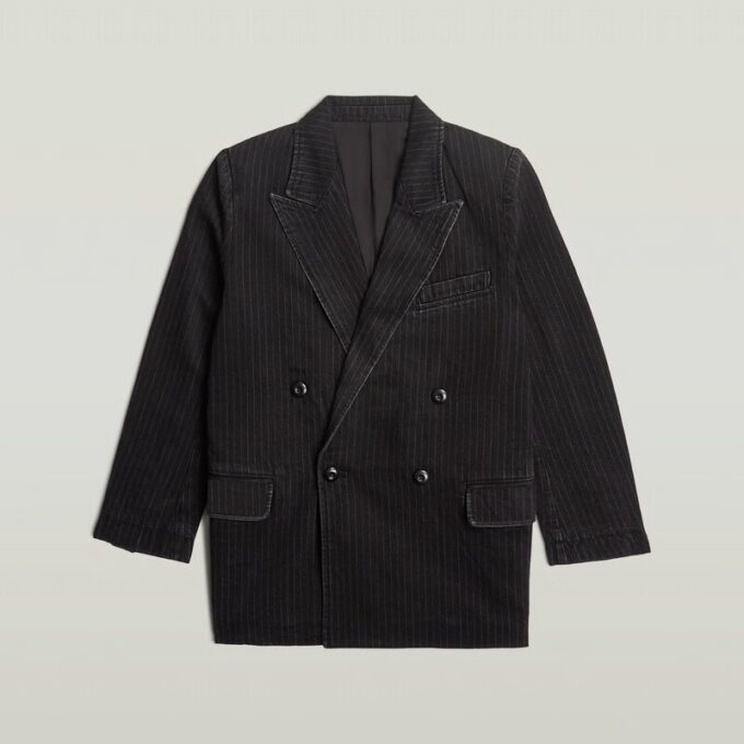 Dubbelrijs blazer Dubbelrijs blazer
