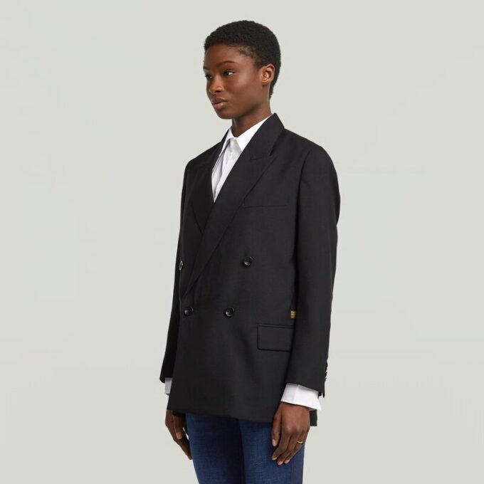 Dubbelrijs blazer