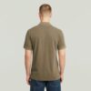 Dunda overdyed slanke polo met korte mouwen