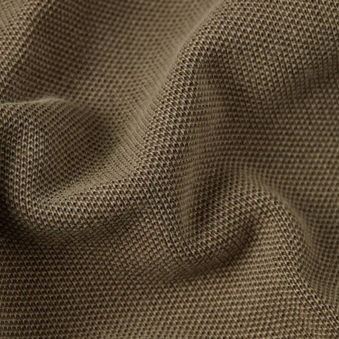 Dunda overdyed slanke polo met korte mouwen