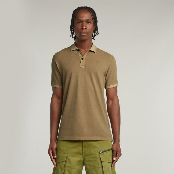 Dunda Overdyed Slim Polo Dunda Overdyed Slim Polo