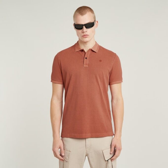 Dunda Overdyed Slim Polo Dunda Overdyed Slim Polo