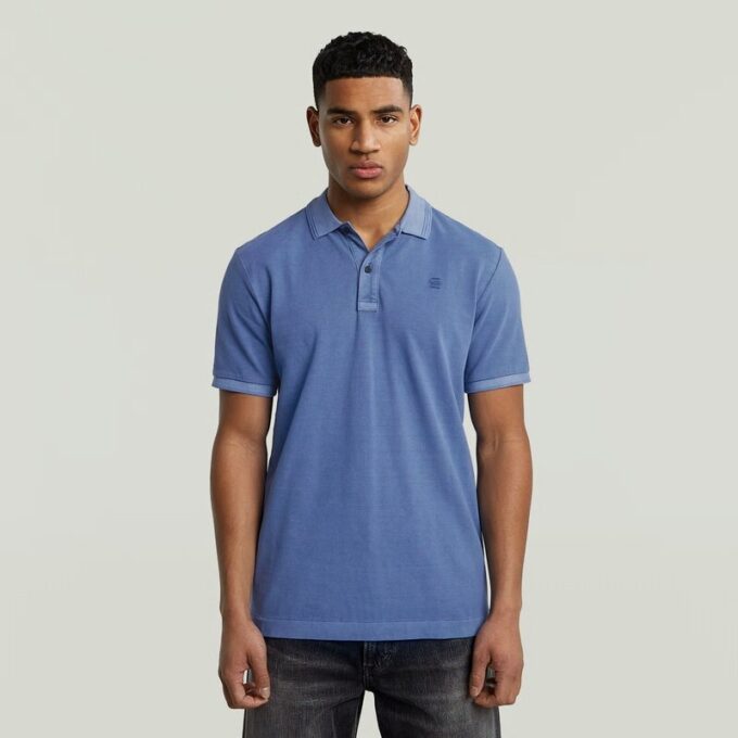 Dunda Overdyed Slim Polo Dunda Overdyed Slim Polo