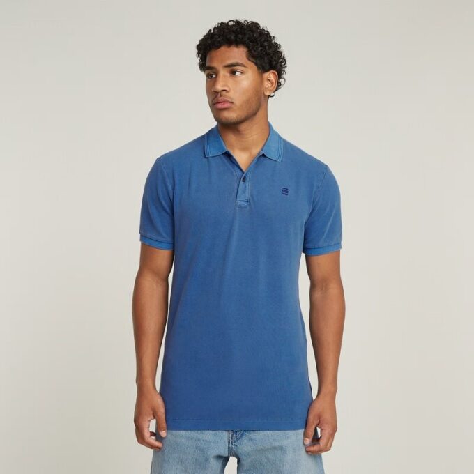 Dunda Overdyed Slim Polo Dunda Overdyed Slim Polo