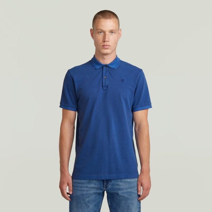 Dunda Overdyed Slim Polo Dunda Overdyed Slim Polo