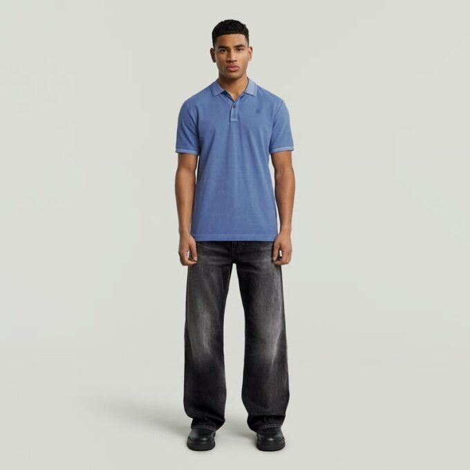 Dunda Overdyed Slim Polo Dunda Overdyed Slim Polo