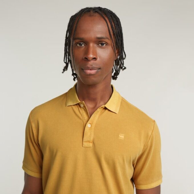 Dunda Overdyed Slim Polo Dunda Overdyed Slim Polo