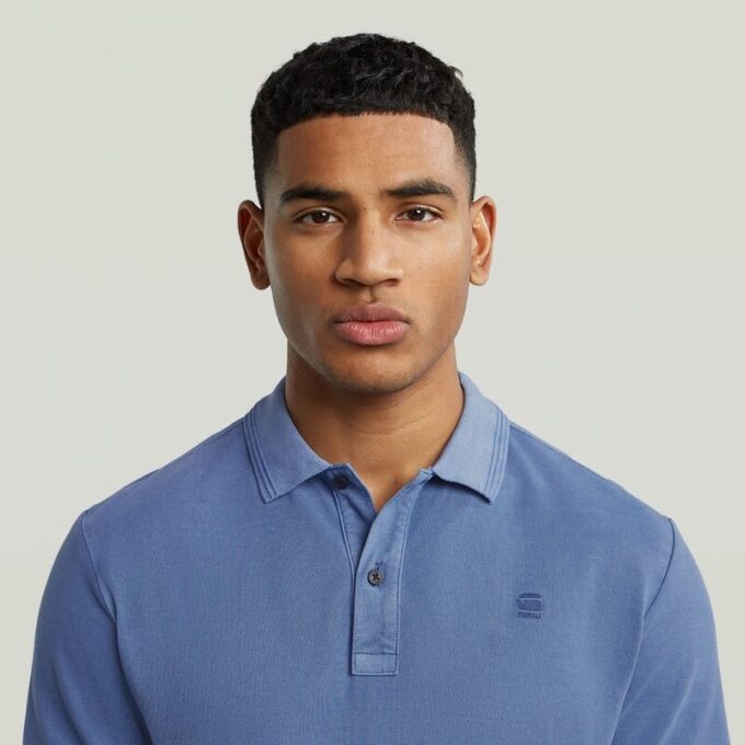 Dunda Overdyed Slim Polo Dunda Overdyed Slim Polo