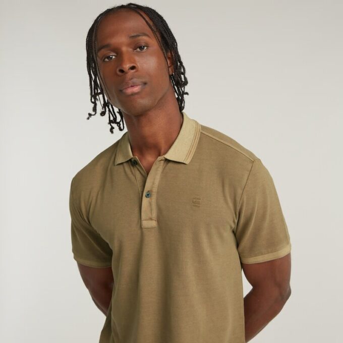 Dunda Overdyed Slim Polo Dunda Overdyed Slim Polo