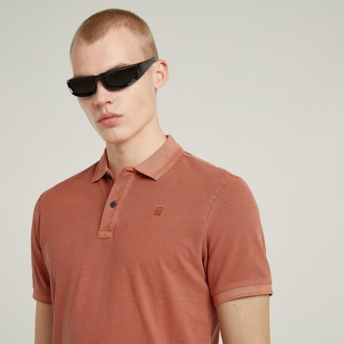 Dunda Overdyed Slim Polo Dunda Overdyed Slim Polo