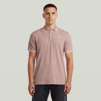 Dunda Slim Gestreepte Polo