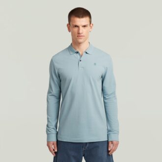 Dunda Slim Polo Lange Mouw