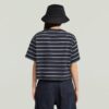 Een lijnstreep boxy T-shirt Een lijnstreep boxy T-shirt