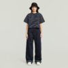 Een lijnstreep boxy T-shirt Een lijnstreep boxy T-shirt