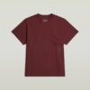 Een losse T-shirt met lijn Een losse T-shirt met lijn