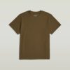 Een losse T-shirt met lijn Een losse T-shirt met lijn