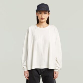 Een oversized T-shirt met lijn
