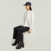 Een oversized T-shirt met lijn Een oversized T-shirt met lijn