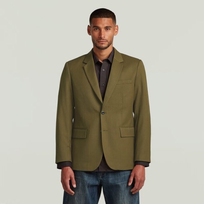 Enkelrijs blazer Enkelrijs blazer