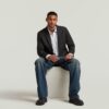 Enkelrijs blazer