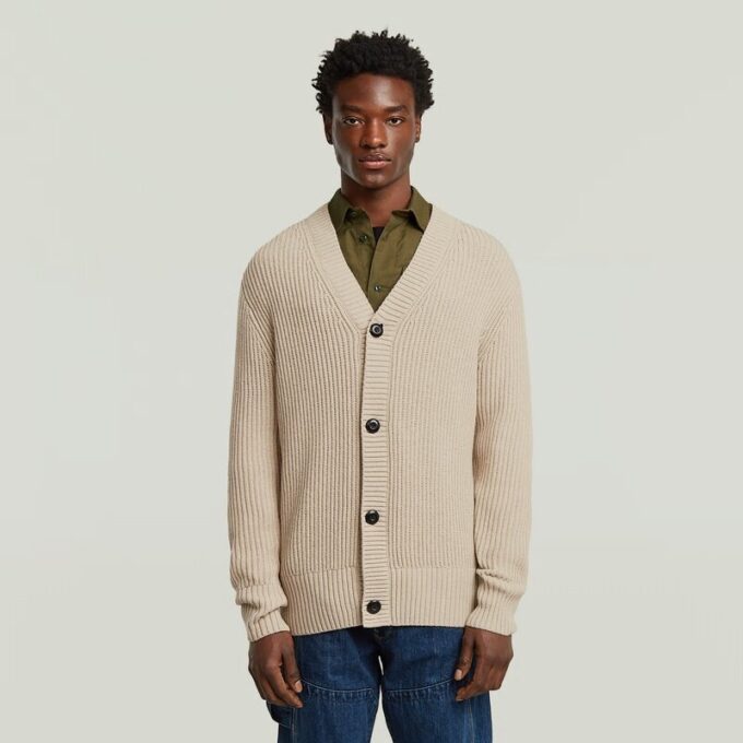 Essentiële gebreide cardigan