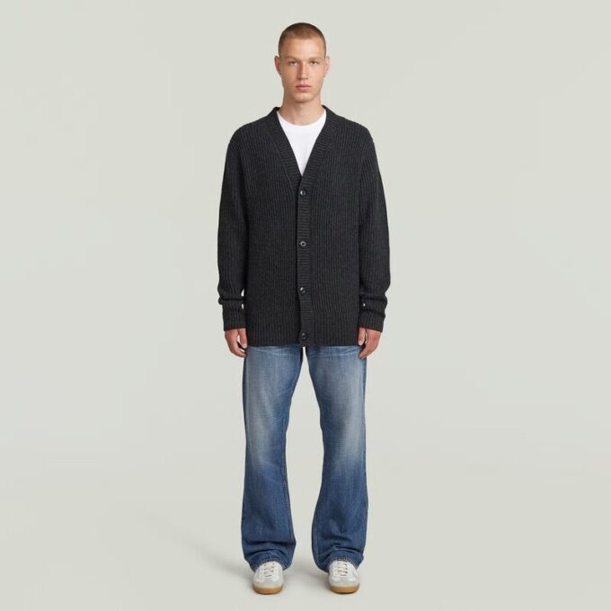 Essentiële gebreide cardigan