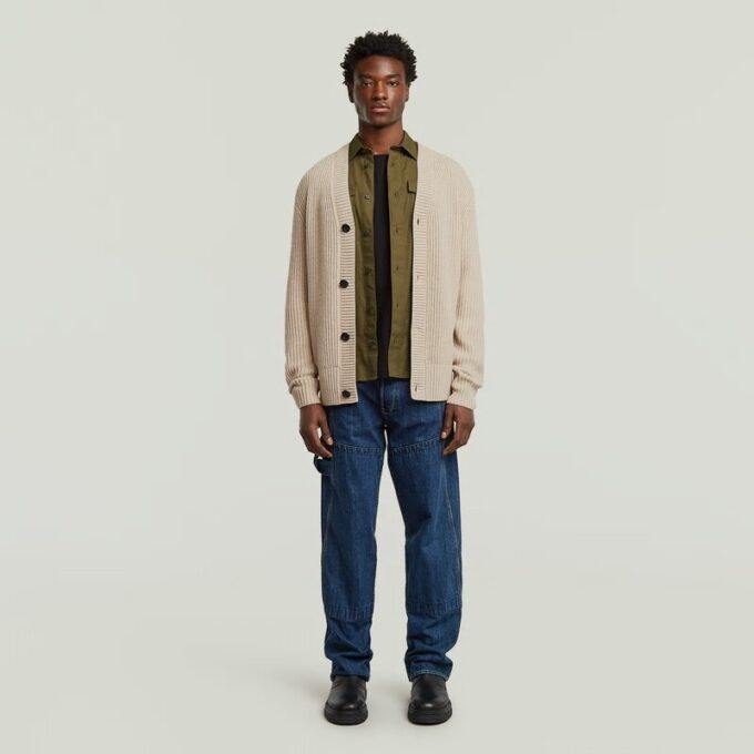 Essentiële gebreide cardigan