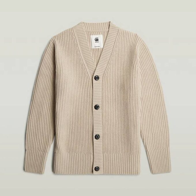 Essentiële gebreide cardigan