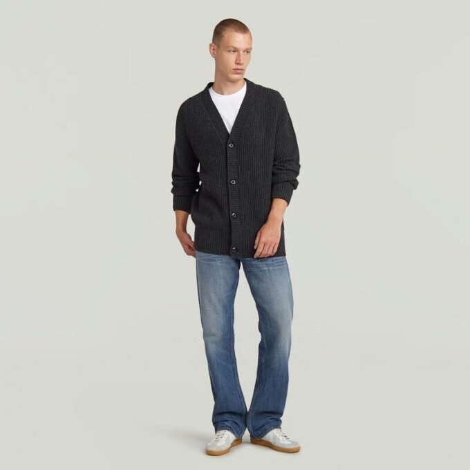 Essentiële gebreide cardigan