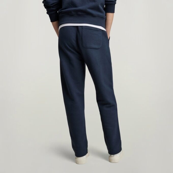 Essentiële unisex losse taps toelopende joggingbroek