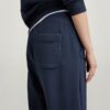 Essentiële unisex losse taps toelopende joggingbroek